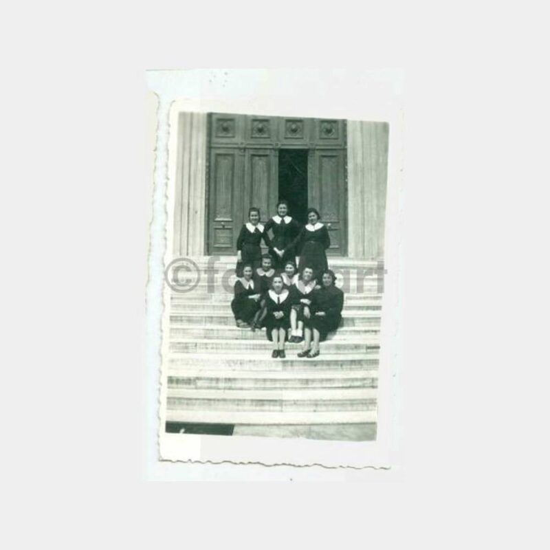 1940 Kadıköy Foto Şimşek Kız Okulu Fotoğraf - Görsel 2