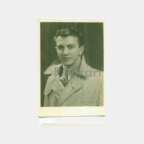 1937 Kadıköy Foto Işık Genç Fotoğraf