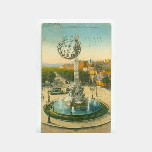 1926 Kadıköy Varışlı Fransa Malsilya Kartı