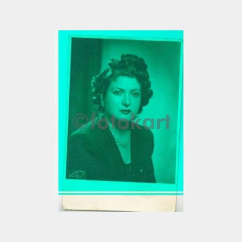 1940 Kadıköy Foto Venüs Kadın Fotoğraf