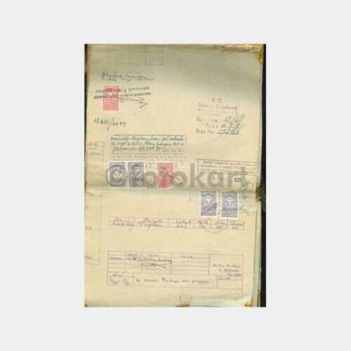 1955 Kadıköy Necati Süman Evi Onaylı Proje Belgesi