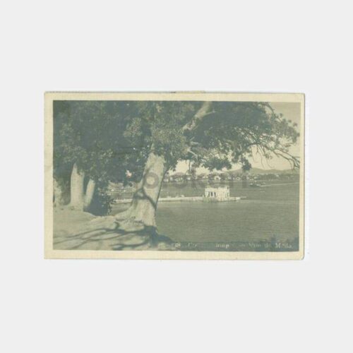 1928 Kadıköy Moda İskelesi Damgalı Kartpostal