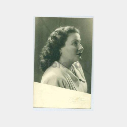 1955 Güzel Kadın Görünüş Stüdyo Fotoğraf