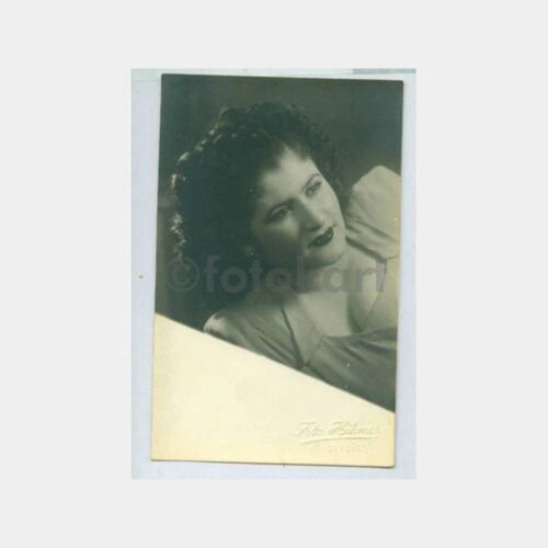 1955 Güzel Kadın Görünüş Stüdyo Fotoğraf