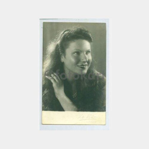 1955 Güzel Kadın Görünüş Stüdyo Fotoğraf