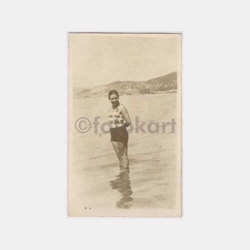 Plajda Kadın Görünüş Fotoğraf