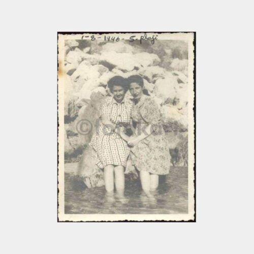 1946 Süreyya Plajı Kadınlar Fotoğraf