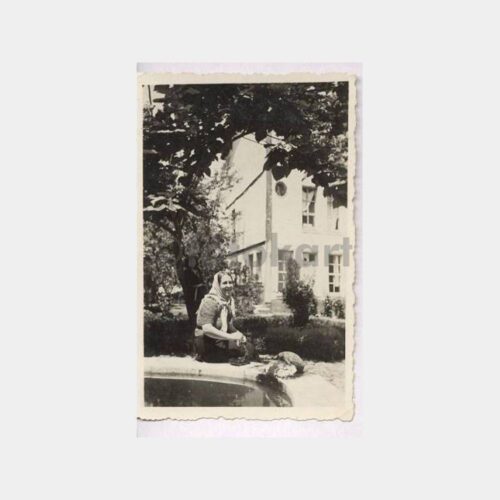 1939 Tarihi Ev ve Kadın Fotoğraf