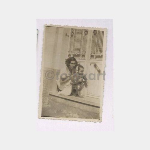 Tarihi Ev ve Kadın Fotoğraf