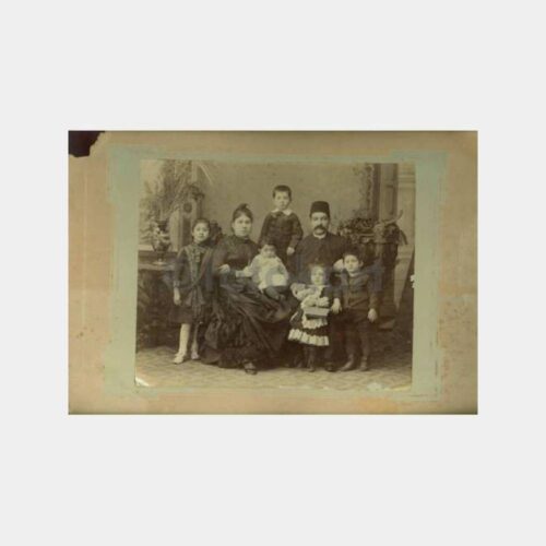 1900 Osmanlı Ailesi Fotoğraf