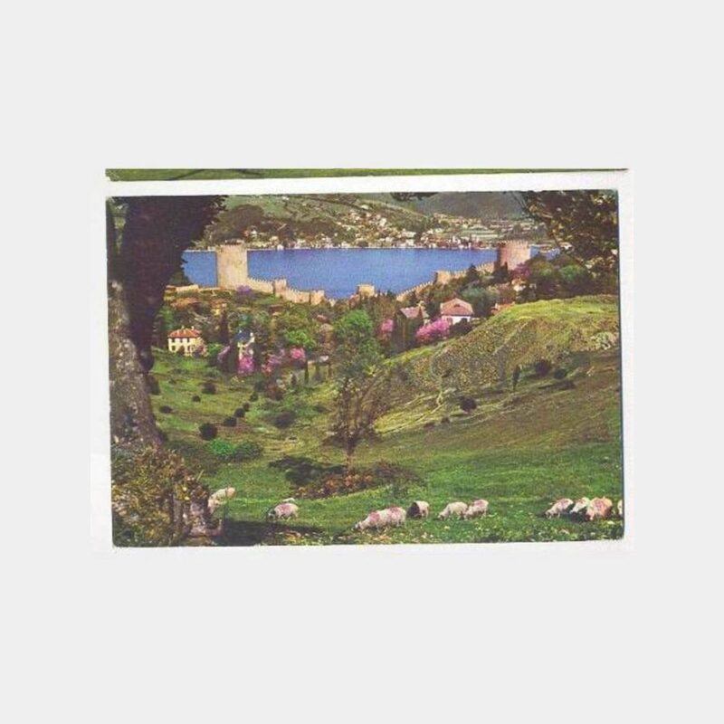 Boğaziçi Rumelihisarı Görünüş Kartpostal