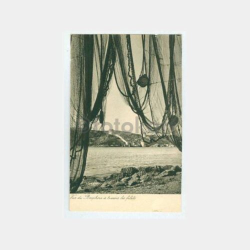 1940 Boğaziçi Rumelihisarı Görünüş Kartpostal