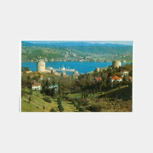 1968 Boğaziçi Rumelihisarı Görünüş Kartpostal