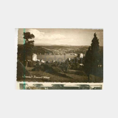 1955 İstanbul Boğaziçi Rumelihisarı Fotoğraf