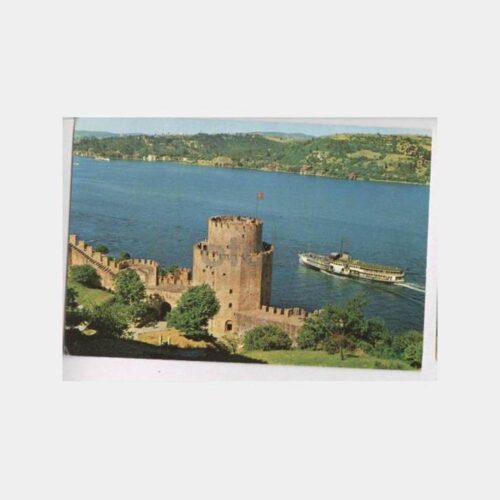 1974 Rumelihisarı Boğaziçi Görünüş Kartpostal