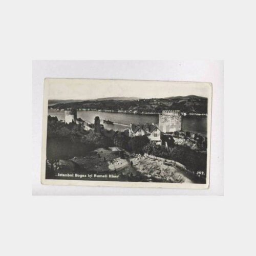 İstanbul Boğaziçi Rumelihisarı Görünüş Kartpostal