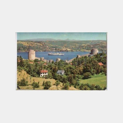 Boğaziçi Rumelihisarı Genel Görünüş Kartpostal