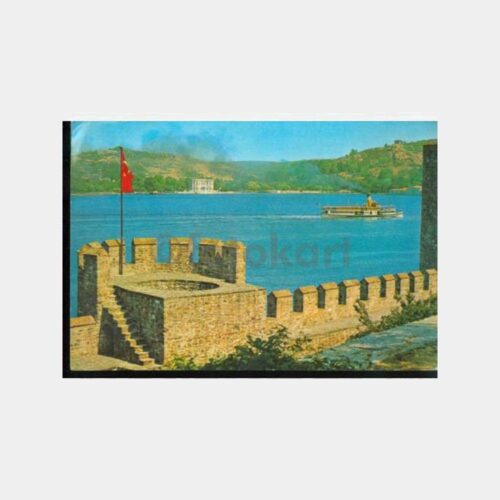 1965 Boğaziçi Rumelihisarı Görünüş Kartpostal