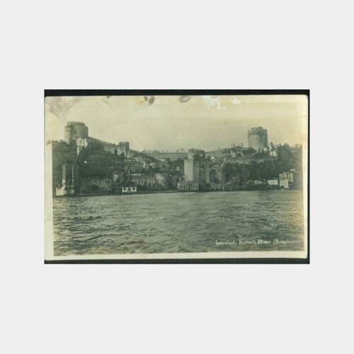 1930 Boğaziçi Rumelihisarı  Görünüş Kartpostal