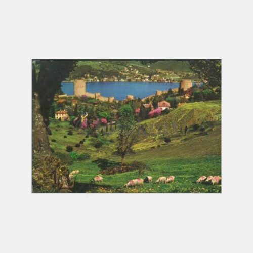 1970 Boğaziçi Rumelihisarı Görünüş Kartpostal