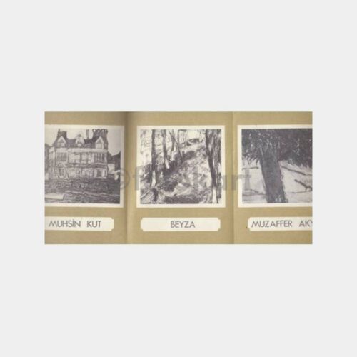 1981 Bir Sergi Üç Ressam Sergi Davetiyesi