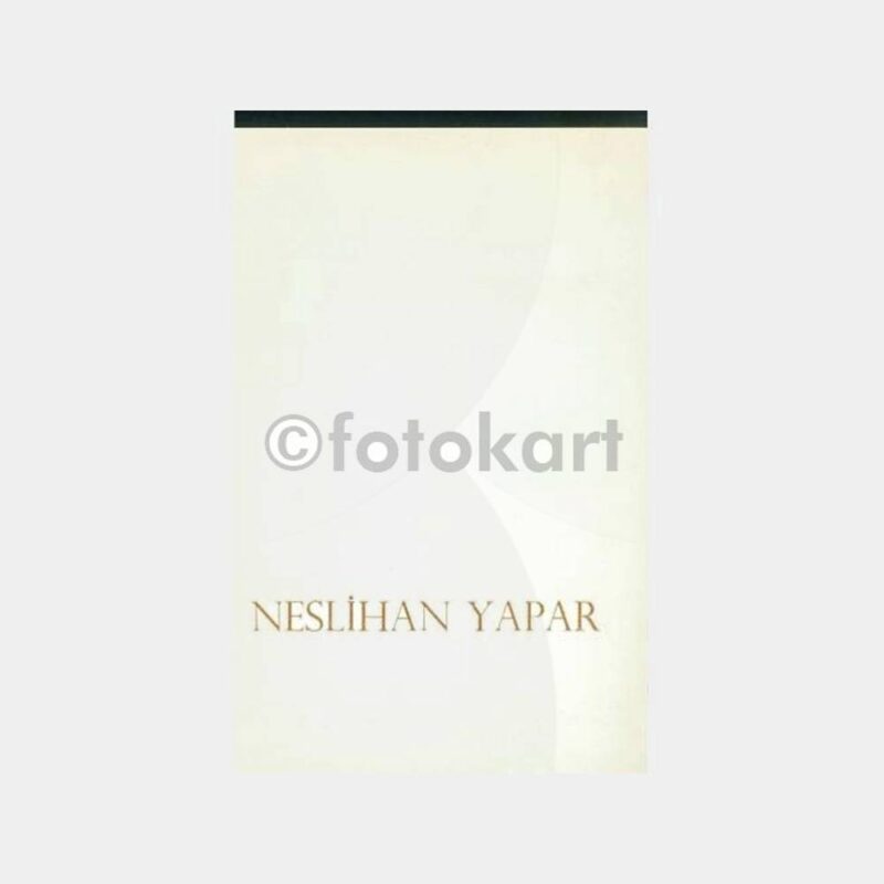 1987 Ressam Neslihan Yapar Sergi Davetiyesi
