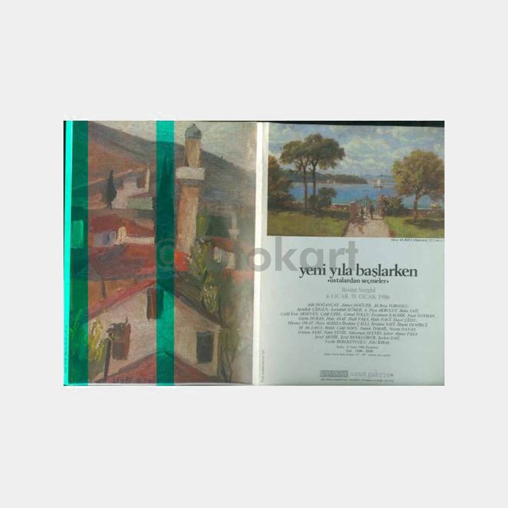 1985 Usta Ressamlar Sergi Davetiyesi