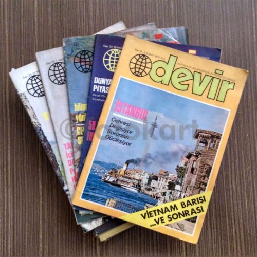 Devir Dergisi, 1972-1973 (19 Sayı Lot)