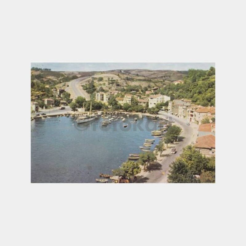 1960 Tarabya Koyu -T. Emlak Bankası- Kartpostal