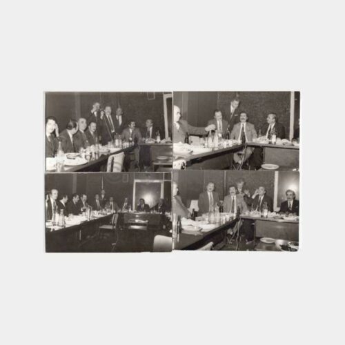 1967 Bankacılar Yemeği Toplantı 8 Adet Fotoğraf