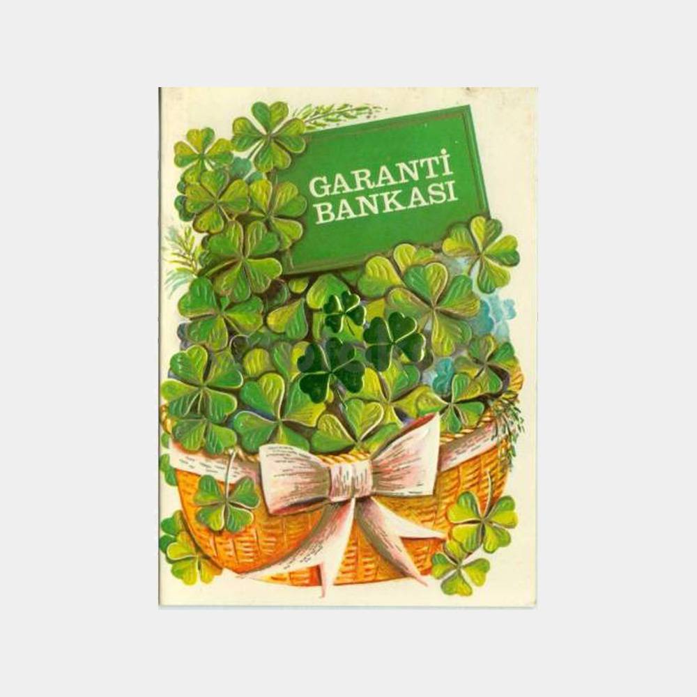1970 Garanti Bankası Tebrik Kartı