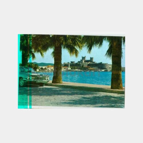 1976 Bodrum Görünüş Kartpostal