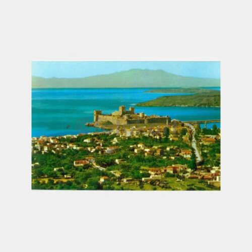 1976 Bodrum Genel Görünüş Kartpostal