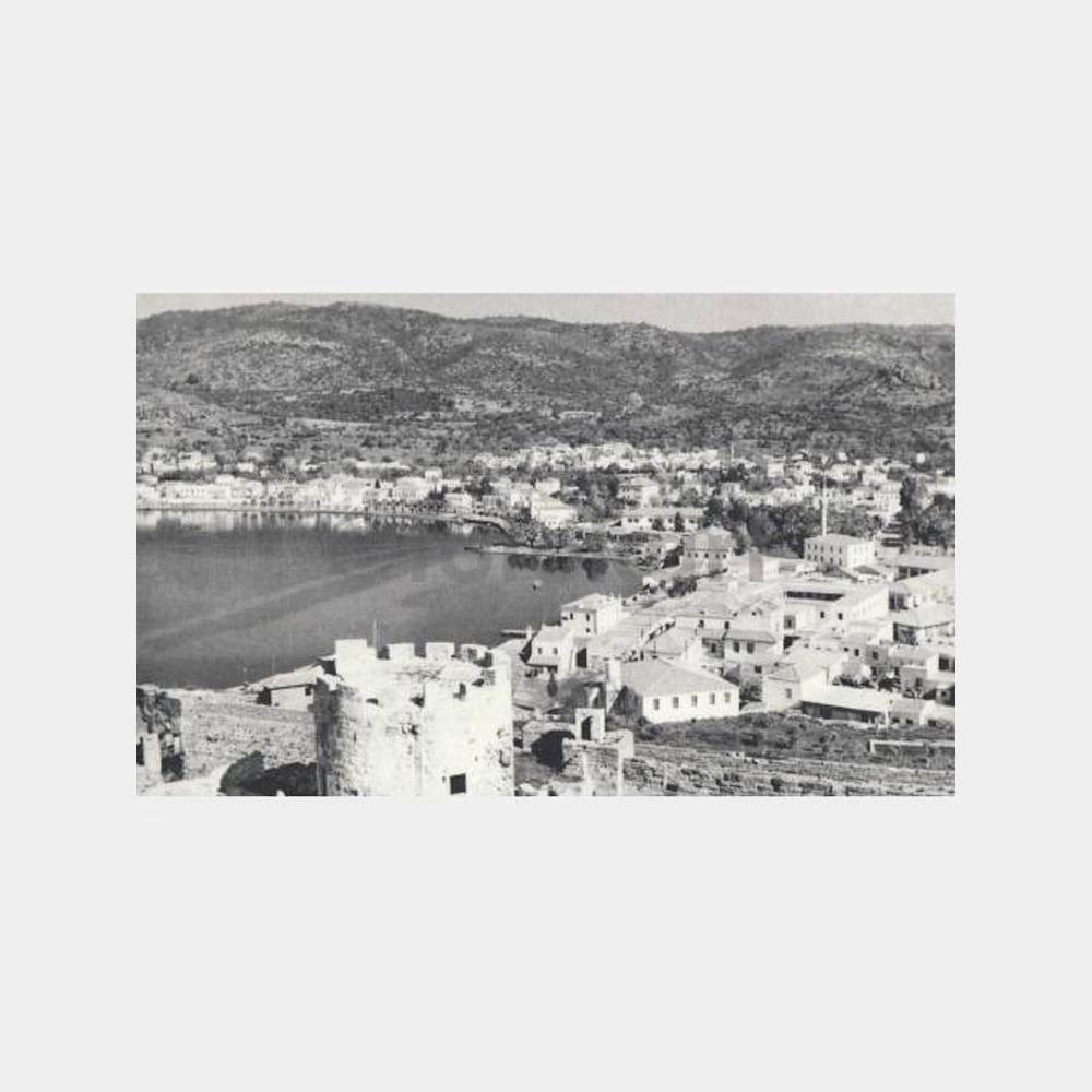 1950 Bodrum Kalesi Görünüş Rep. Kartpostal