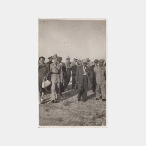 1938 Bodrum İstanköy'den Ziyaret İadesi Fotoğraf