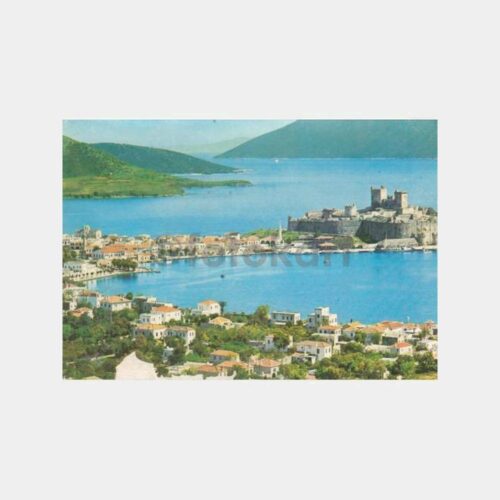 1972 Bodrum Genel Görünüş Kartpostal