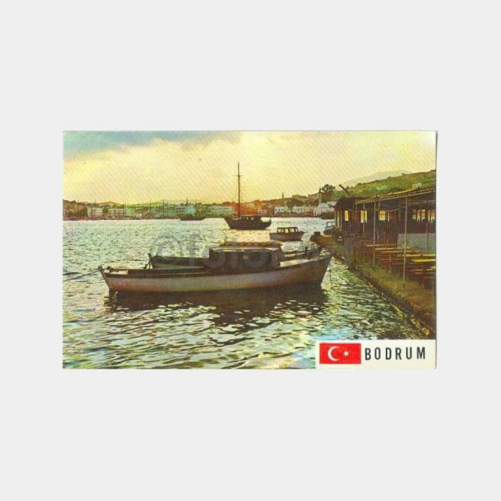 Bodrum Sahilden Görünüş Kartpostal