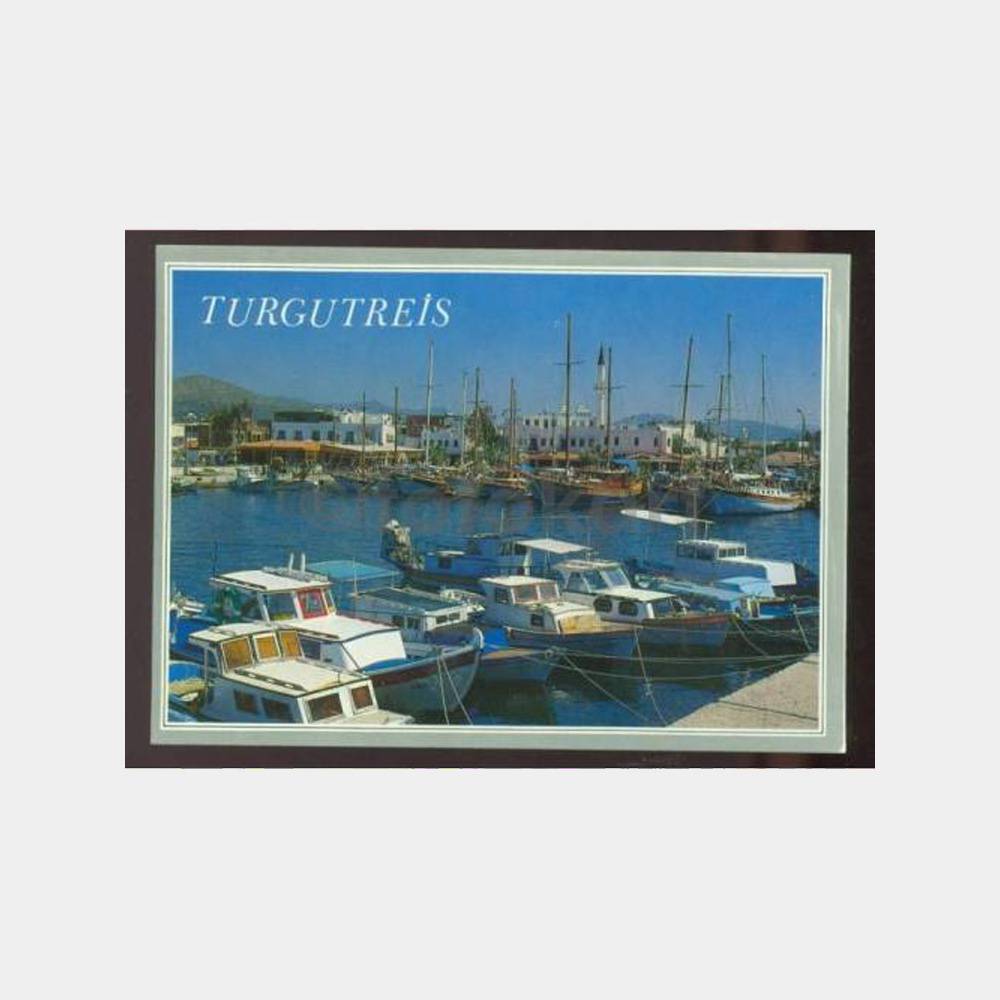 1990 Bodrum Turgutreis Görünüş Kartpostal