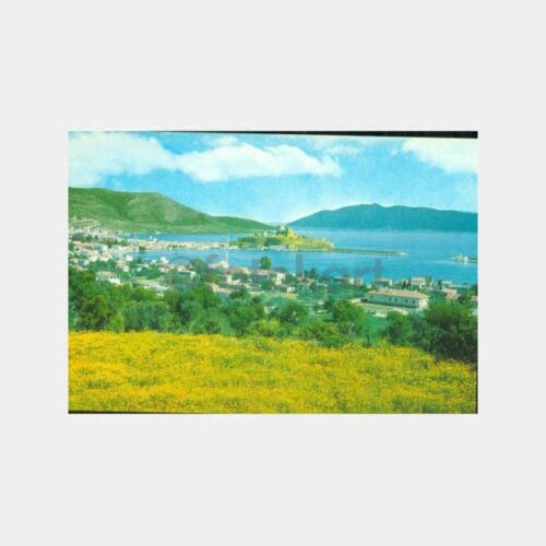 1975 Bodrum Genel Görünüş Kartpostal