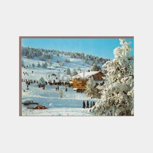 Bursa Uludağ Beceren Otel Görünüş Kartpostal