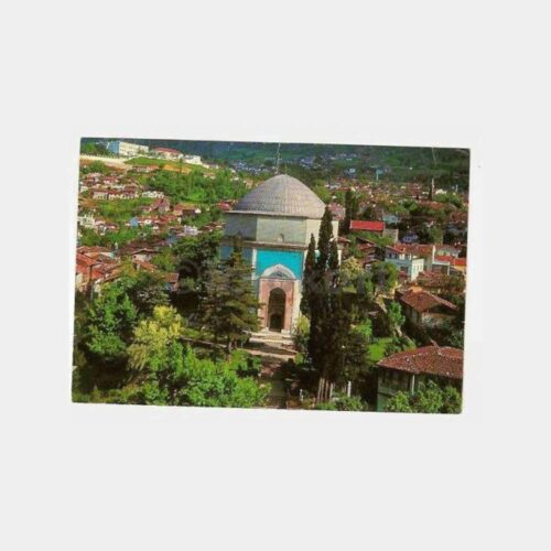 Bursa Yeşil Türbe Görünüş Kartpostal