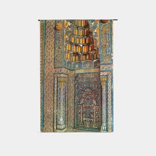 Bursa Yeşil Türbe Çinileri Kartpostal