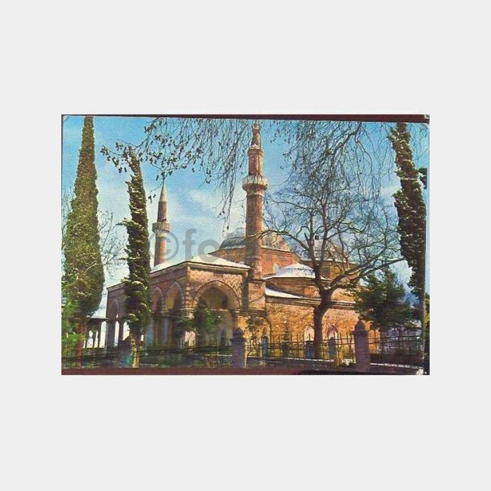 Bursa Muradiye Camii Görünüş Kartpostal