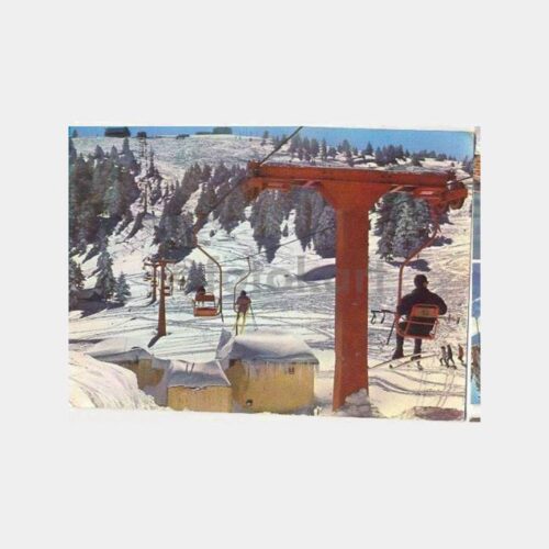 Bursa Uludağ Telesiyej Tesisleri Kartpostal