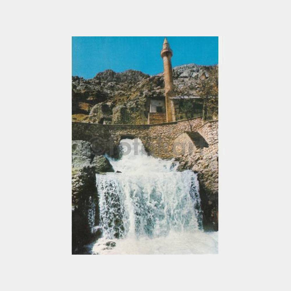 1980 Erzincan Kemaliye Görünüş Kartpostal
