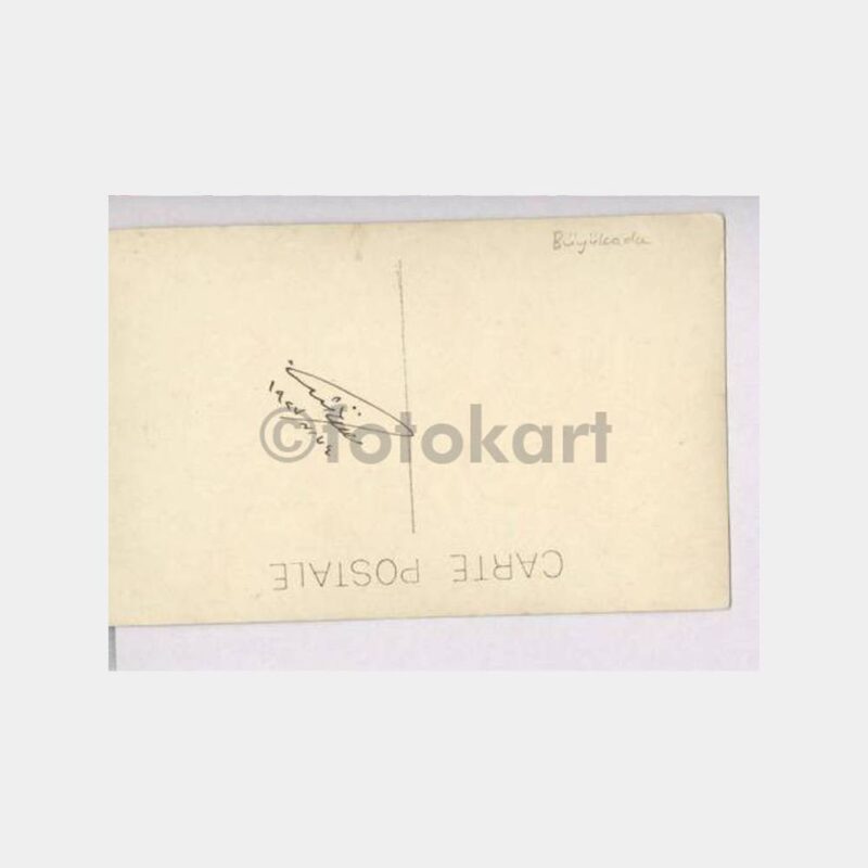1928 Heybeliada Değişik Görünüş Fotokart - Görsel 2