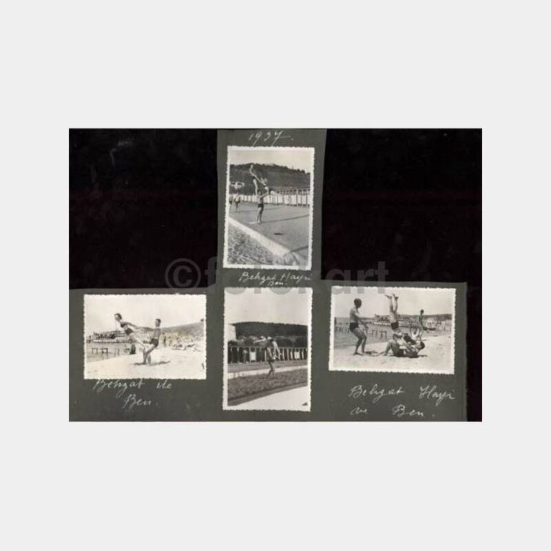1937 Heybeliada Plajı Konulu Albüm Fotoğrafı
