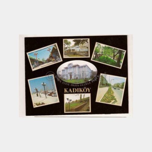 1988 Kadıköy Belediyesi Yeni Yıl Tebrik Kartı