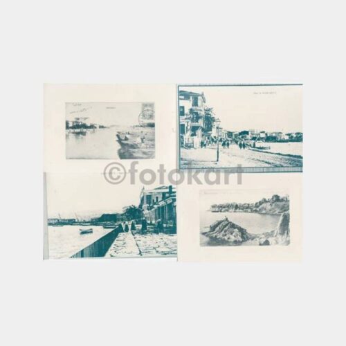 Eski Kadıköy Kartları 17 Adet Reprodüksiyon Fotoğrafları