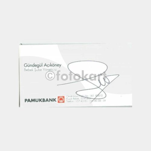 1990 Pamukbank Konulu Kartvizit